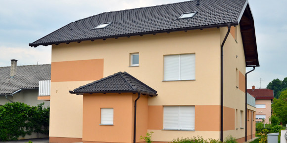 Obiteljska kuća: fasada od kamene vune