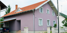 Obiteljska kuća: stiropor fasada sa ukrasnim elementima