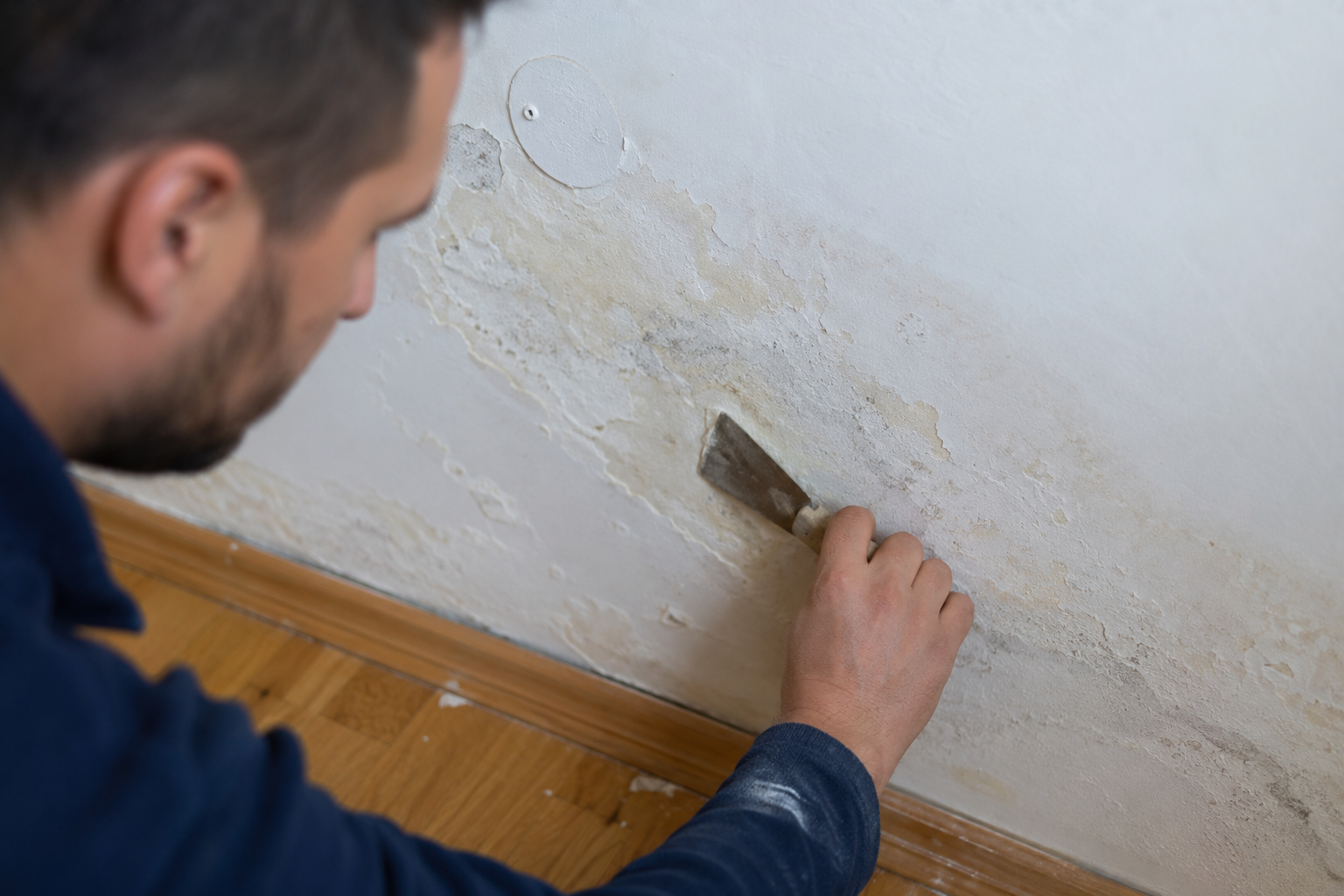 Detalj soboslikarski radovi vlaga svigrad — SVIGRAD